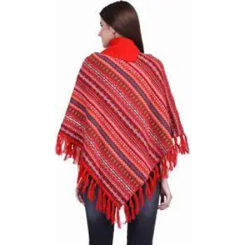 eWools Women Winter Wear Woolen Poncho
